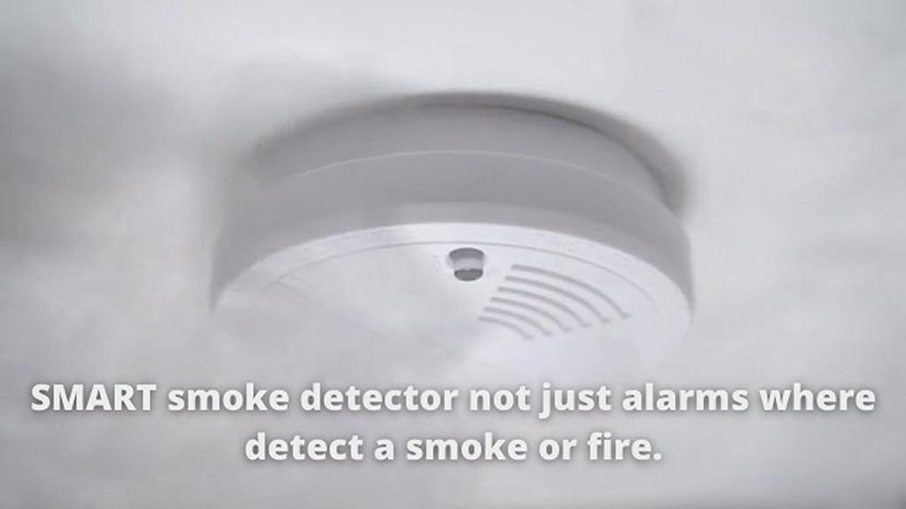 'Video thumbnail for SMART Smoke Detector'